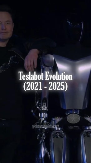 Tesla Bot Evolution (2021-2025) #shorts #teslabot #evolution #elonmusk #tesla