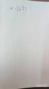 ​"Inverse of 3x3 Matrix | Adjoint Method | Engineering Maths 1" Btech 1st Year M1