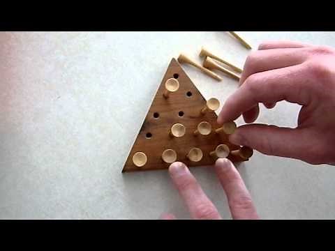 Solving the Cracker Barrel Pegboard Puzzle with a Baseball Analogy