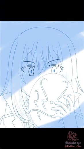 Rimuru & Shizu's Mask: Full of memories... 🎭✨ (Time-lapse) #shorts