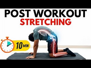 10 min post workout stretching routine (Only For Beginners)