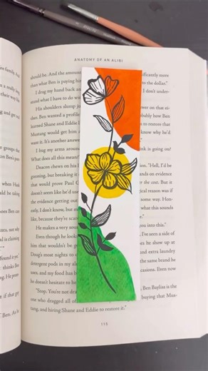 Simple bookmark ideas #shortsyoutube