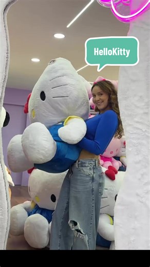 HelloKitty Blue! #hellokitty #plushies #hello #kitty #creatorsearchinsights