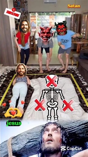 JESUS ESCAPES TRAP ❤️🙏✝️ #jesus #christ #catholic #god #dios #deus #fy #foryou #viral #shorts