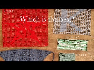 Trying and Ranking EVERY way to filet crochet