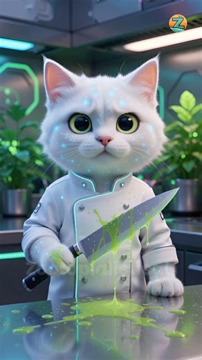 A Delicious Plot Twist! 🐈‍⬛🚓 #shorts