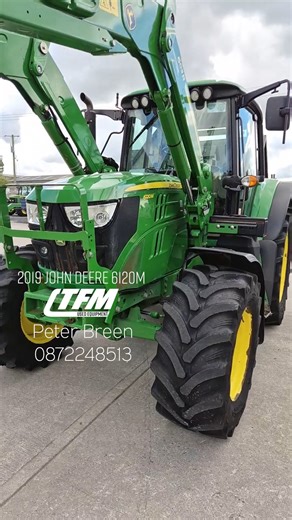 5984 hours. C/W 603R loader. Autoquad 40K. Cab suspension. 3 manual spools. 540/65R38 & 480/65R24 tyres. Hydraulic pump 114L/min. 3 speed PTO. Power Beyond. Wide angle telescopic mirrors. Air conditioning. Premium light package with hook & drawbar. Pickup hitch with hook & drawbar. #johndeere #farming #tractor | Templetuohy Farm Machinery Ltd