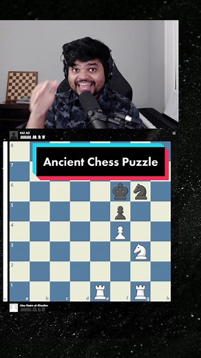 Ancient Chess Puzzle: Checkmate in 3 Moves