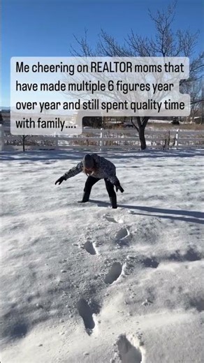 Cheering on REALTOR moms making multiple 6 figures yearly while enjoying quality time with family!