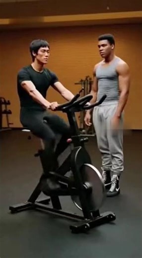 Bruce Lee’s Leg Speed SHOCKS Muhammad Ali 🚴‍♂️😱