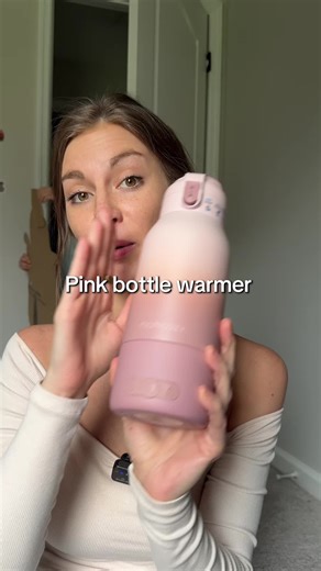 Portable Pink Bottle Warmer for Moms