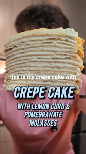 CREPE CAKE #recipe #baking