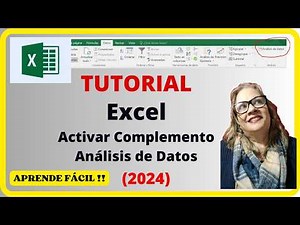 👉 Excel - Tutorial Activate Data Analysis Add-in (2024)