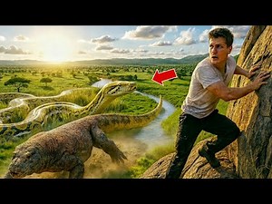 Man Fights Giant Python and Red Lizard in River | Epic Survival Battle”