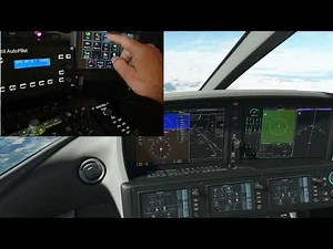 MSFS 2020 - Vision Jet - Mini FMS Touch Panel Device Demo