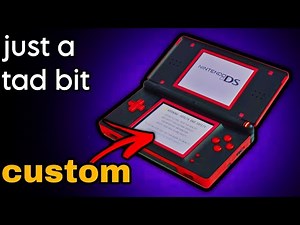 Transforming a Broken DS Into a Beautiful 1 of 1 Beast! - eXtremeRate Shell DS Lite