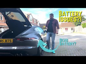 How to Diagnose Battery Issues In Your Car | Battery Issues With The F-Type?!