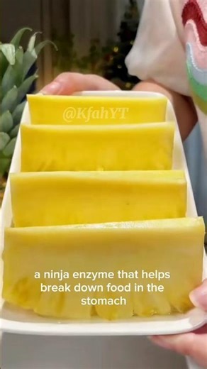 Sweet Fruit, Spicy Mouth, Endless Benefits!#PineappleFacts#FruitFacts #EducationalShorts#Pineapple