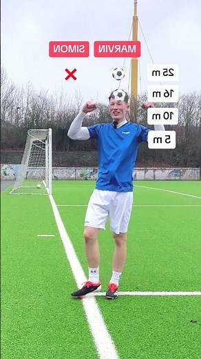 Krasser Fußball-Challenge auf dem Platz!