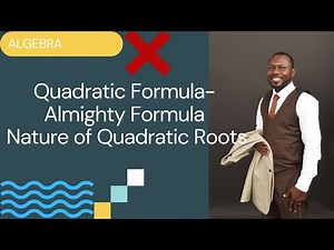 Quadratic Formula Almighty Formula