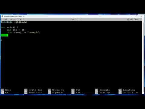 C Programming 005 - printf Strings