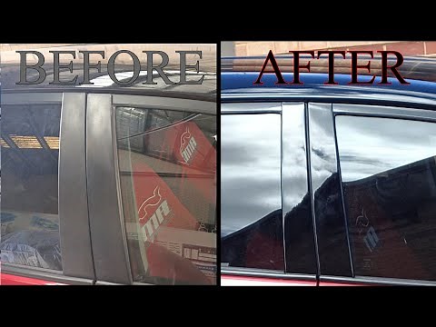 How To Paint Plastic Trims On Your Car