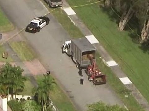 Raw: Worker Killed by Wood Chipper Near Miami