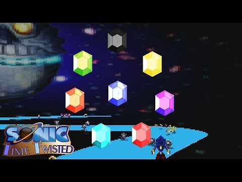 Sonic Time Twisted [4K] - All Special Stages (Past)