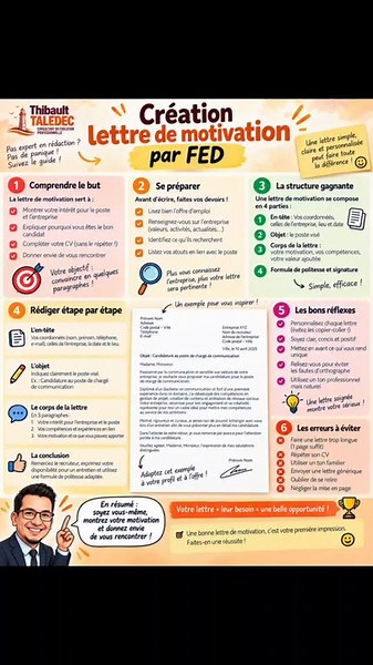 Rédiger Lettre de Motivation
