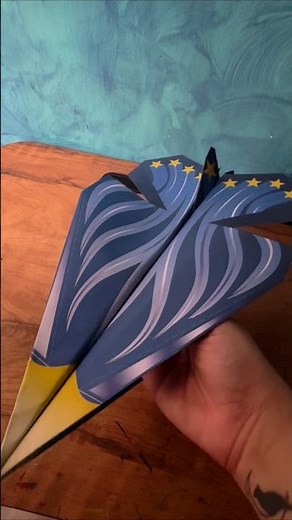 Paper Plane #5 | MiG-25 Foxbat ✈️ #origami #paperplane #shorts