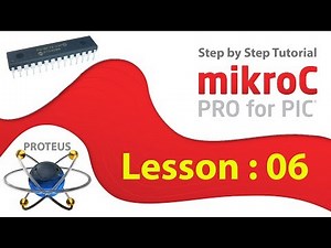 MikroC pro for Pic , Proteus 8.8, PIC16F73 Tutorial || Lesson : 06 || Triggering a Relay
