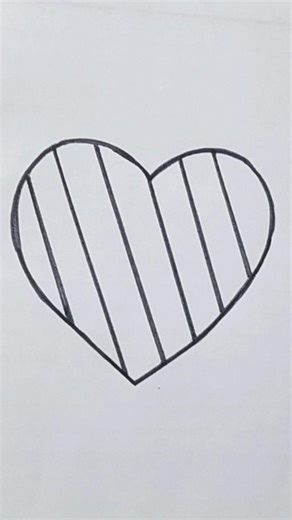 part 1#howtodraw#♥️ heart drawing #