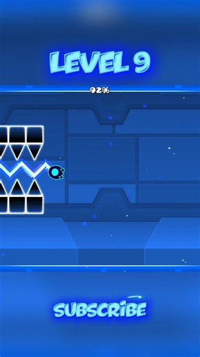 Level 1-9 In #geometrydash #trending #viral #fypシ #gd #wave