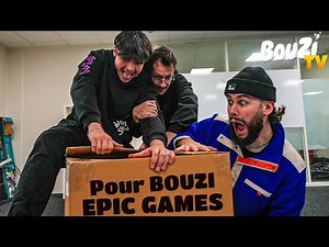 EPIC GAMES ME RAMENE UN COLIS AU NOUVEAU LOCAL !