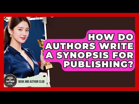 How Do Authors Write A Synopsis For Publishing? - Book and Author Club
