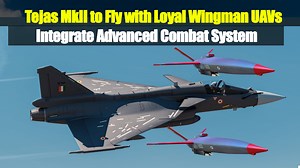 4.7K views · 440 reactions | Now India’s Tejas MkII with State of the Art Loyal Wingman UAVs | CATS CATS Warrior | vedicvatica.com | Facebook