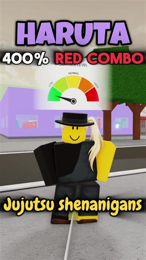 RED COMBO HARUTA 40% #jujutsushenanigans #jjs #jujutsukaisen #roblox #robloxfyp