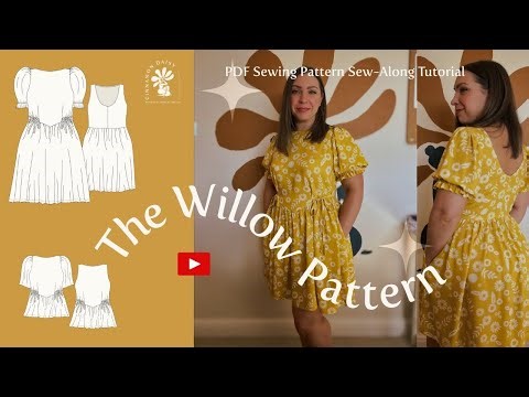 🌿 Willow Sewing Pattern Sew-Along | Step-by-Step Tutorial