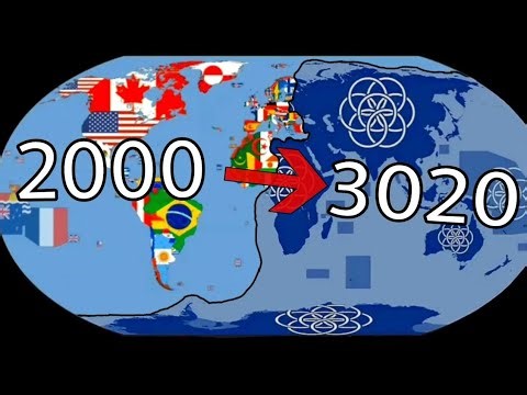 Future of the country flags in the world 2000AD-3020AD
