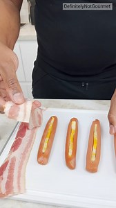 128K views · 523 reactions | Bacon-Wrapped Cheese-Stuffed Hot Dogs | Tipsy Bartender | Facebook