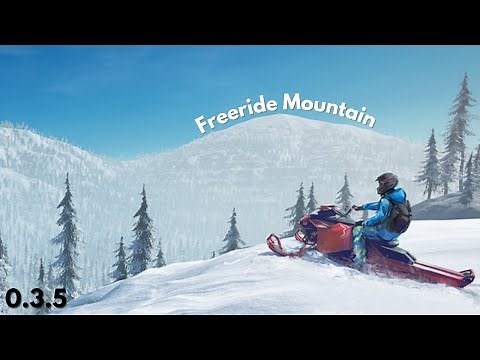 Freeride Mountain Gameplay | Best Snowmobile Game
