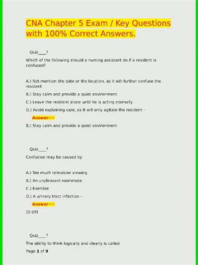 Cna-Chapter-5-Exam-Key-Questions-With-100-Correct-Answers._video