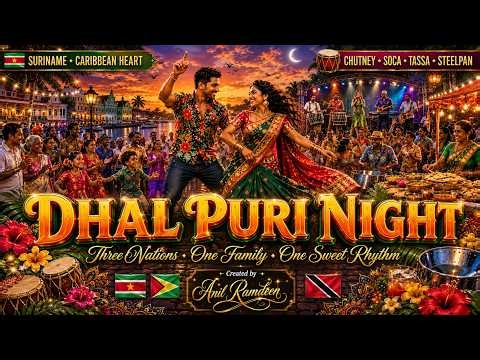 Dhal Puri Night 🌙🥙 | The Ultimate Indo-Caribbean Chutney Soca Celebration