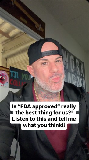 Brian Nabavi on Instagram: "Is “FDA approved” really the best for us?! What do you think?! Let’s talk about it. #peptides #peptides #nutrition #health #antiaging"