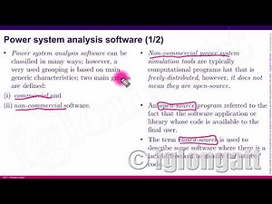 Power System Analysis Software, Clasffication. IPSA -Downloading- ENGLISH version