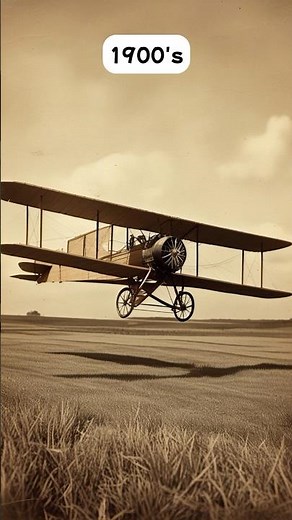 Evolution of Airplanes ✈️: From 1900 to 2100 | Realistic Aircraft Timeline #shorts