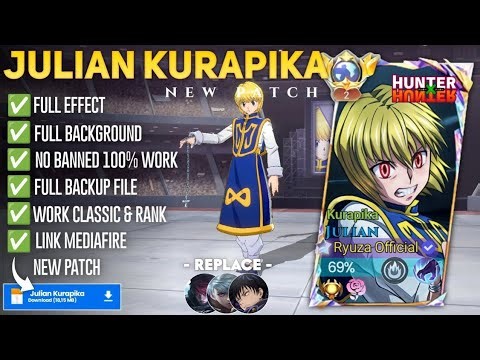 Script Skin Julian - Hunter x Hunter No Password | Full Effect Voice | Patch Terbaru