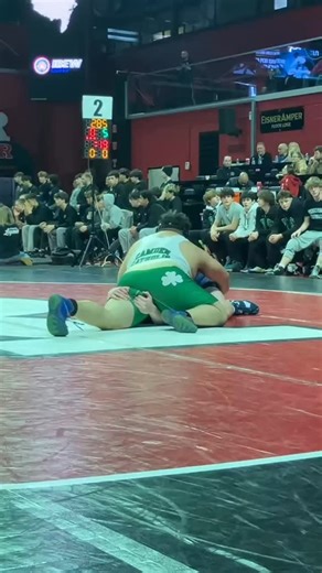 Camden Catholic won its second straight Non-Public B state championship and 20th wrestling state title in school history with a 53-19 win over Pope John XXIII at Rutgers University. 🎥 @markzimmaro | Catholic Star Herald