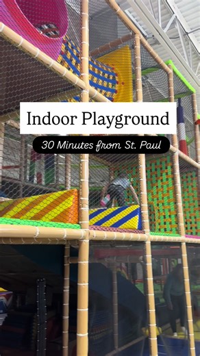 🛝 Indoor Playground 30 Minutes From St. Paul! #minnesotamom #twincities #minnesota #