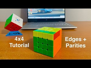 4x4 Beginner’s Tutorial | Part 2: Edge Pairing & Parity Explained!